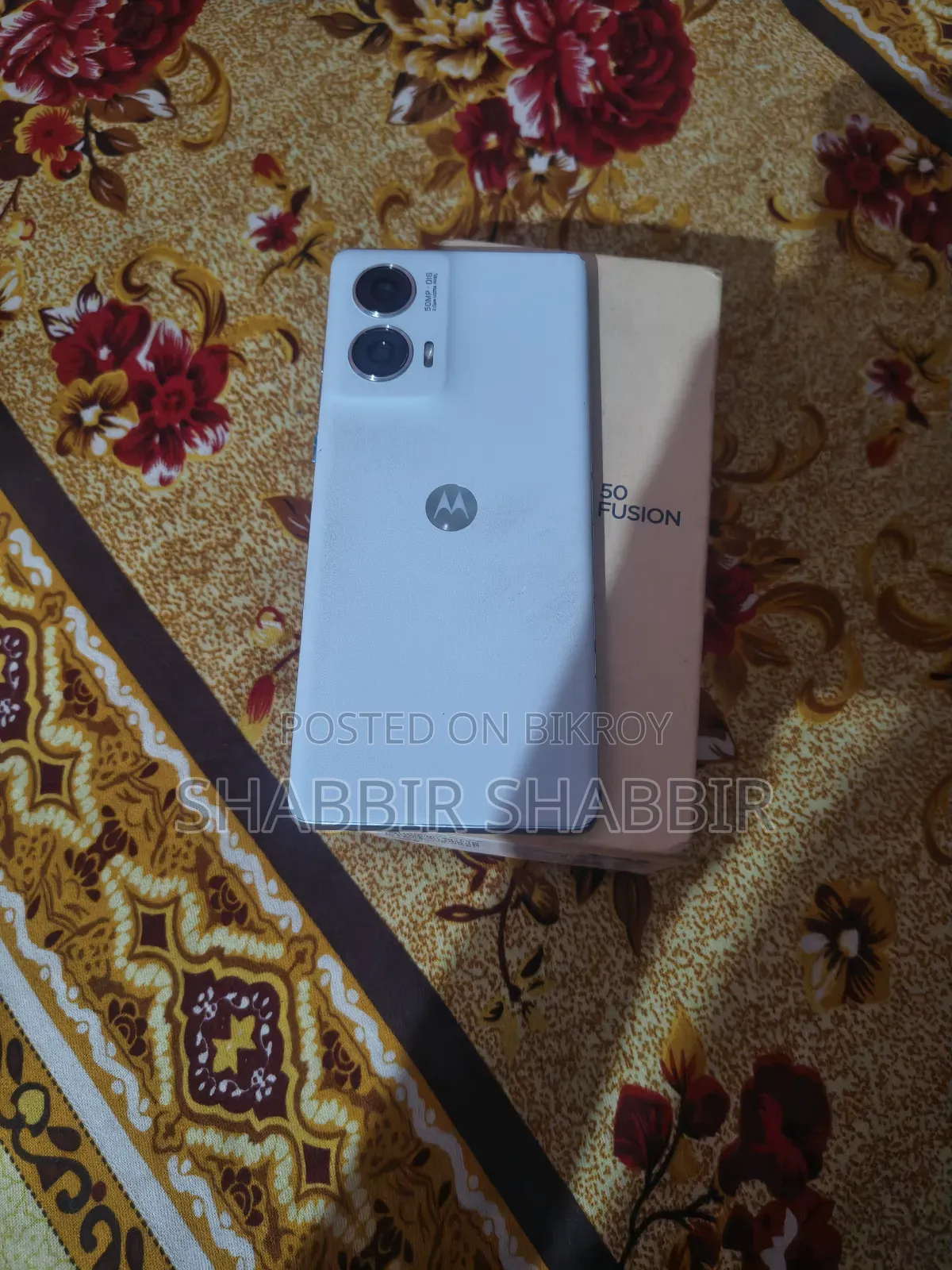 Motorola Edge 50 Fusion 256 GB White