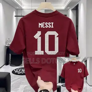 Messi 10 Drop Shoulder Tshirt