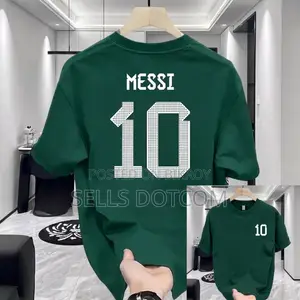 Messi 10 Drop Shoulder Tshirt