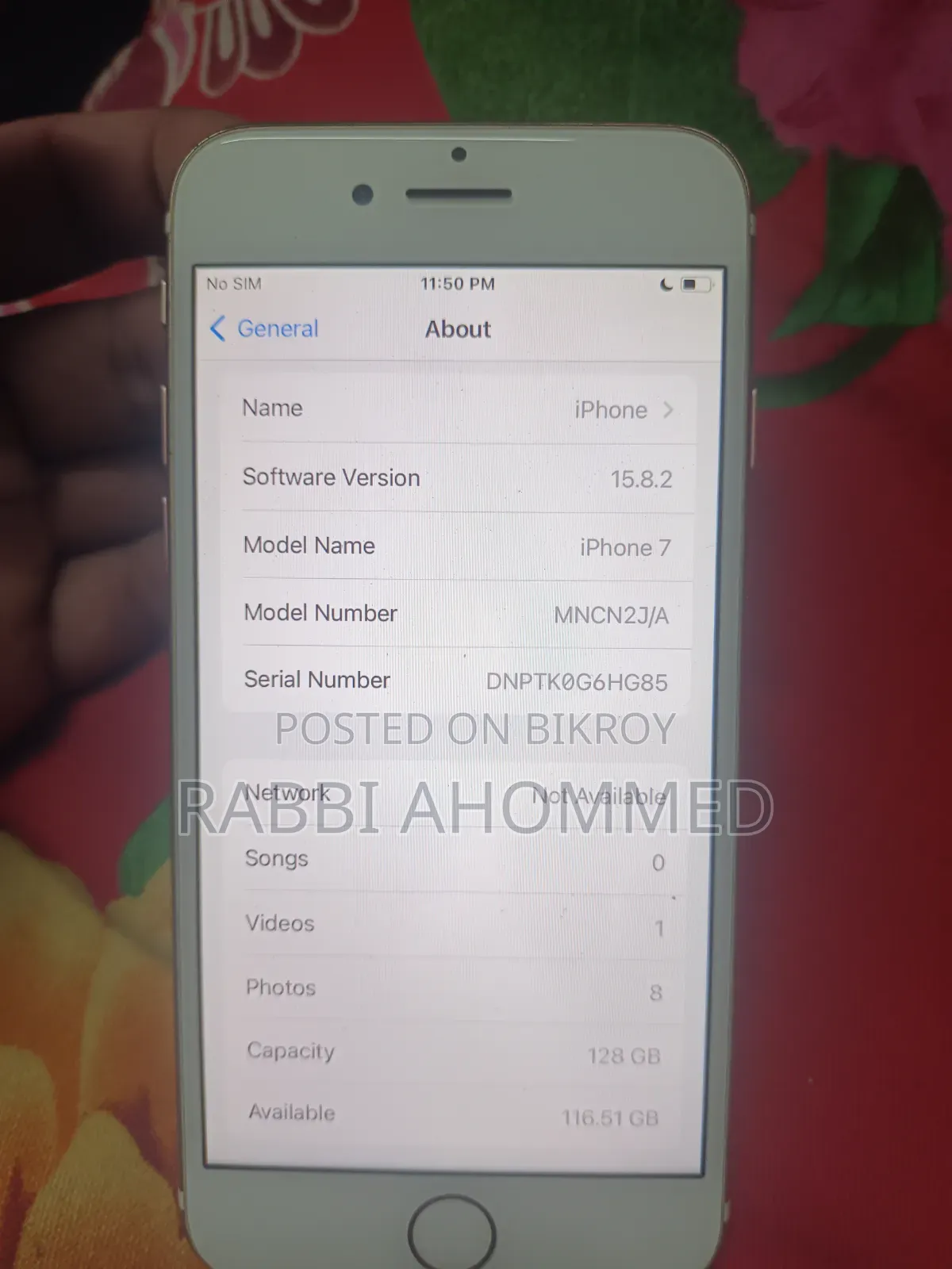 Apple iPhone 7 128 GB Gold