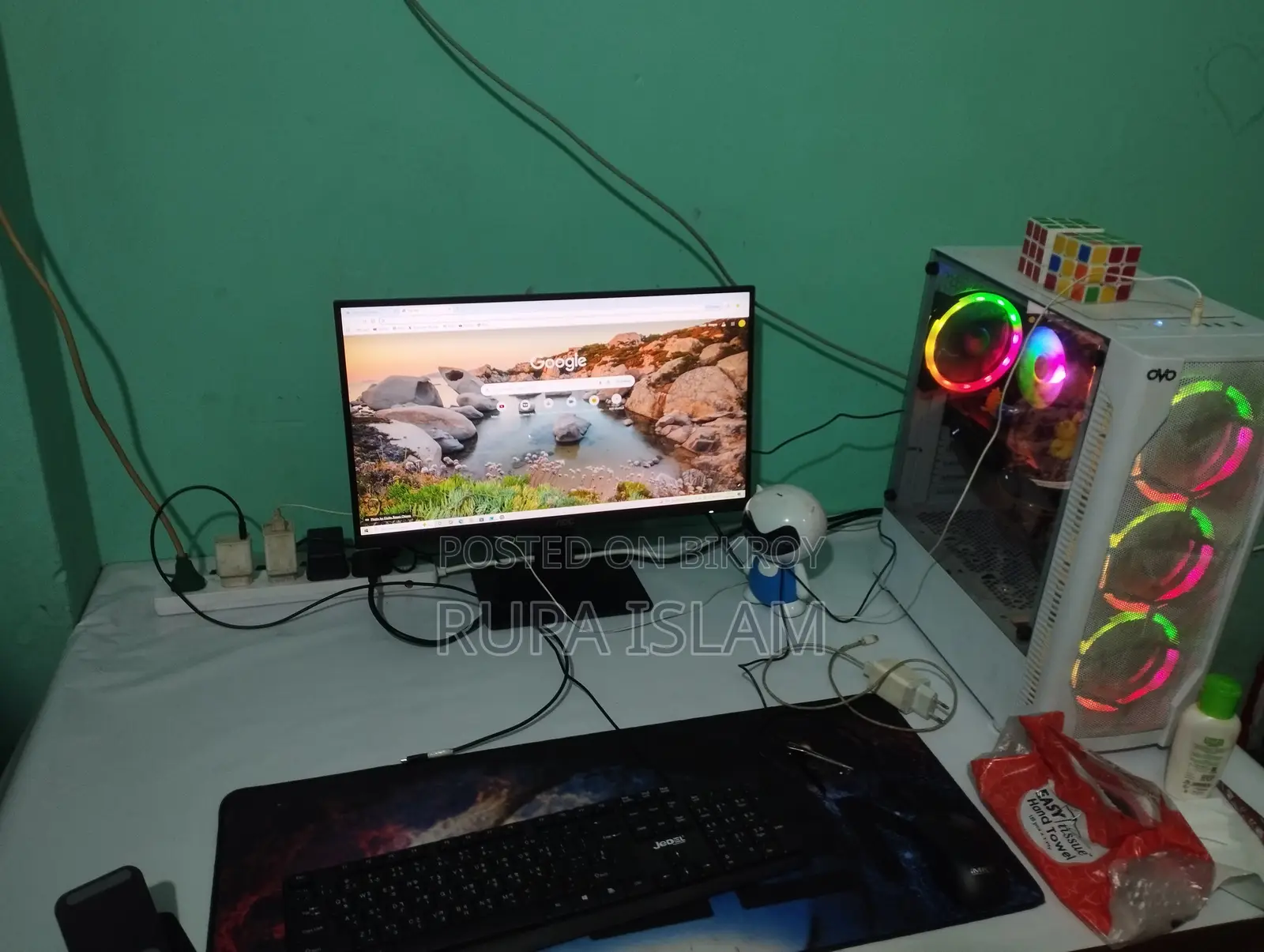 Desktop Computer Asus 8GB Intel Core i5 HDD+SSD 500GB