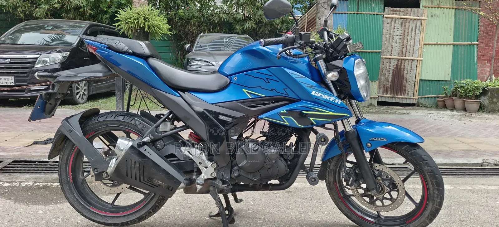 New Suzuki Gixxer 2022 Blue