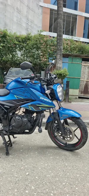 New Suzuki Gixxer 2022 Blue