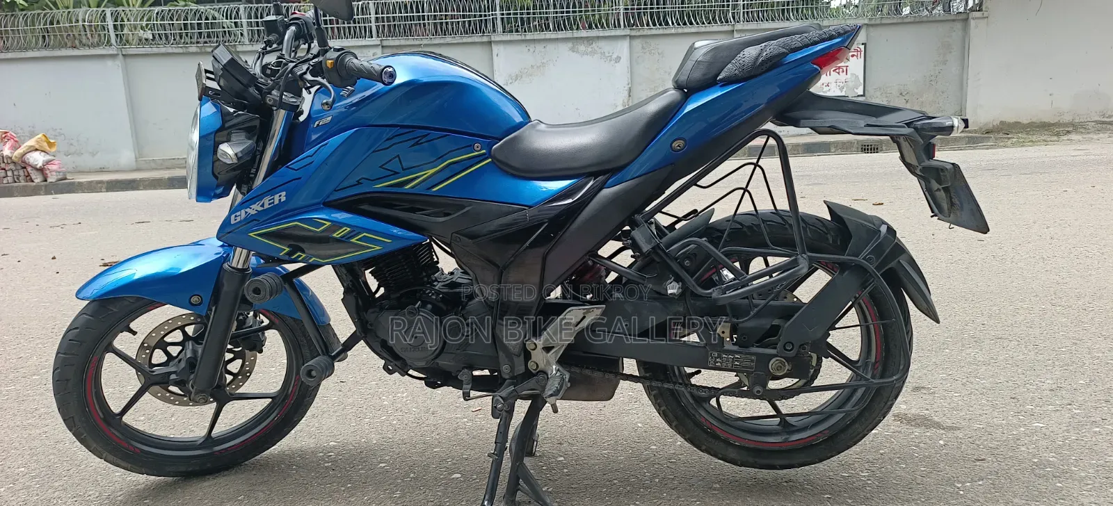 New Suzuki Gixxer 2022 Blue