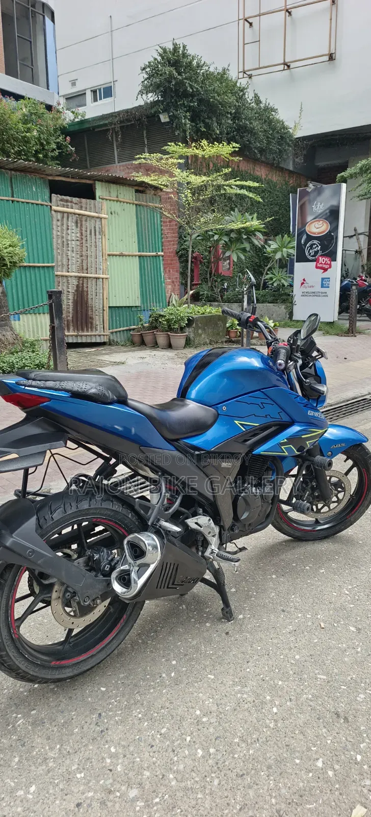 New Suzuki Gixxer 2022 Blue
