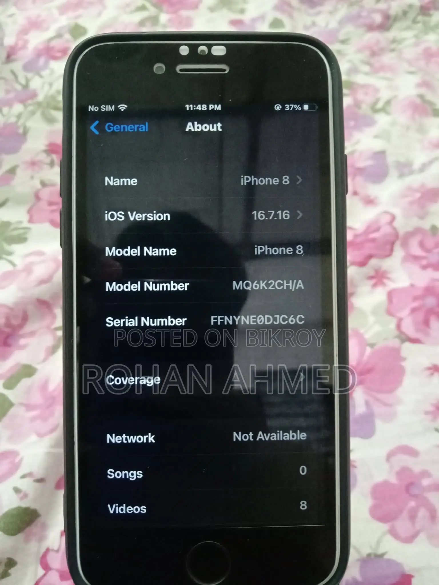 New Apple iPhone 8 64 GB Black
