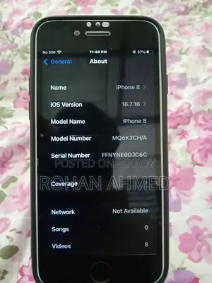 New Apple iPhone 8 64 GB Black