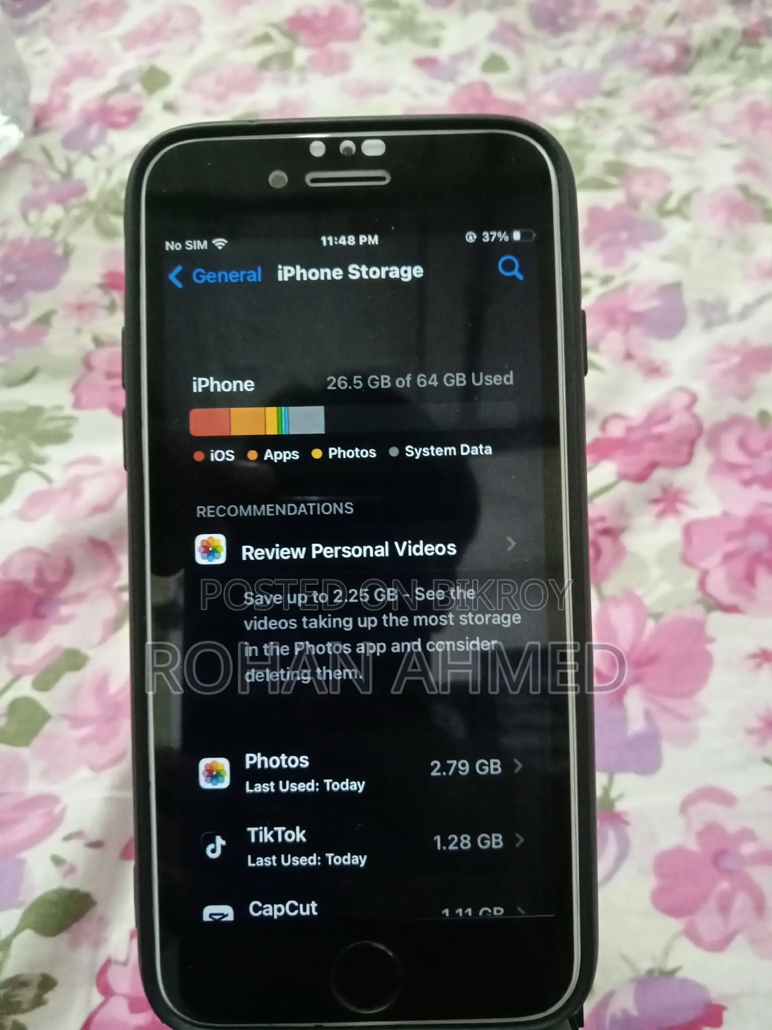 New Apple iPhone 8 64 GB Black