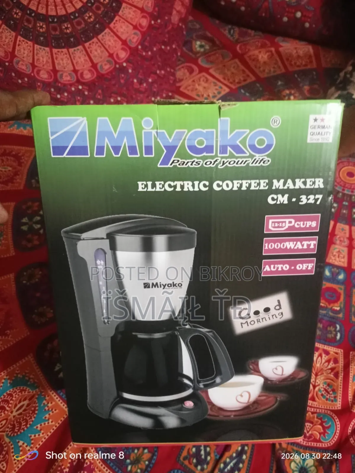 Miyako Coffe Maker Intact
