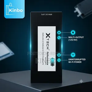 XTECH Performance Smart Mini DC UPS for Wi-Fi Router & ONU