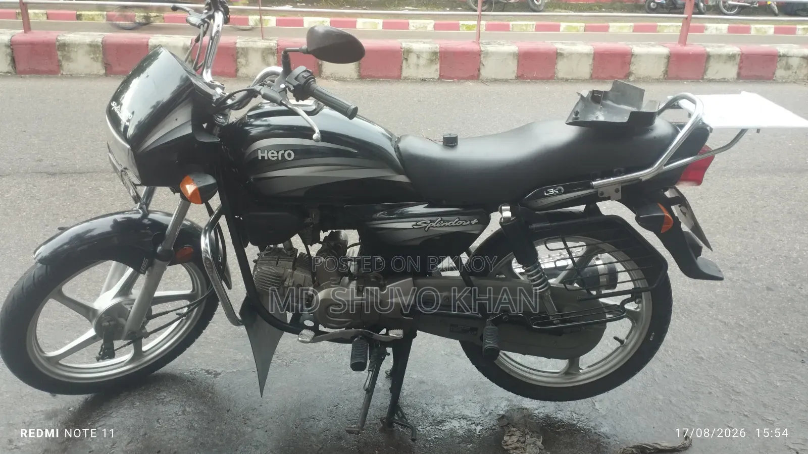 Hero Splendor Plus I3s IBS 2021 Black