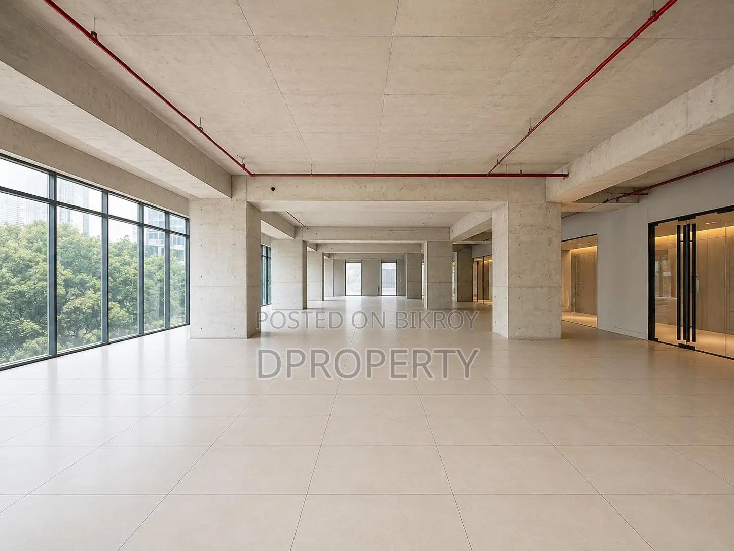 10,800 SFT Brand-New Commercial Space for Rent in Gulshan 2nd Floor