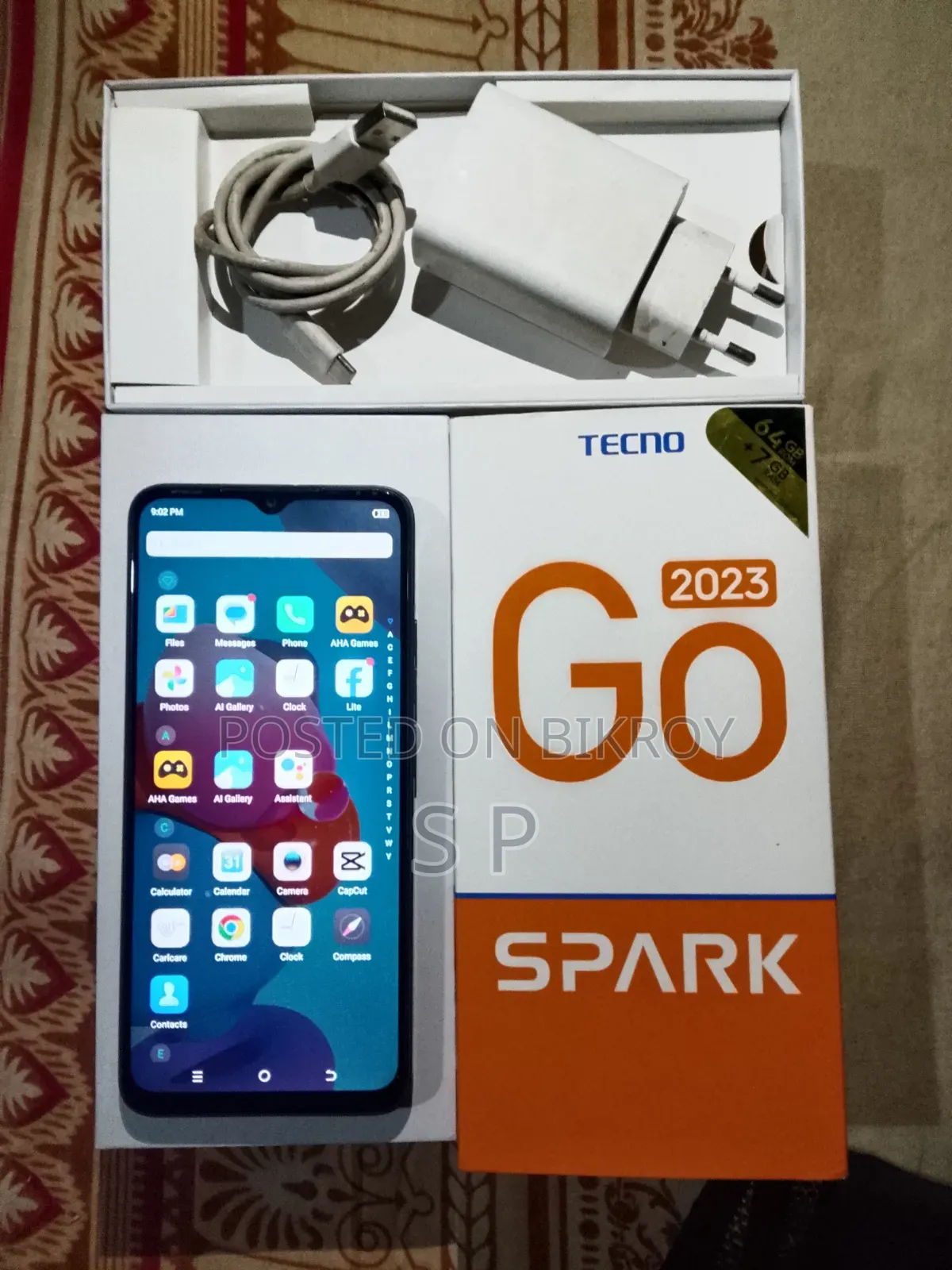 Tecno Spark Go 64 GB Blue