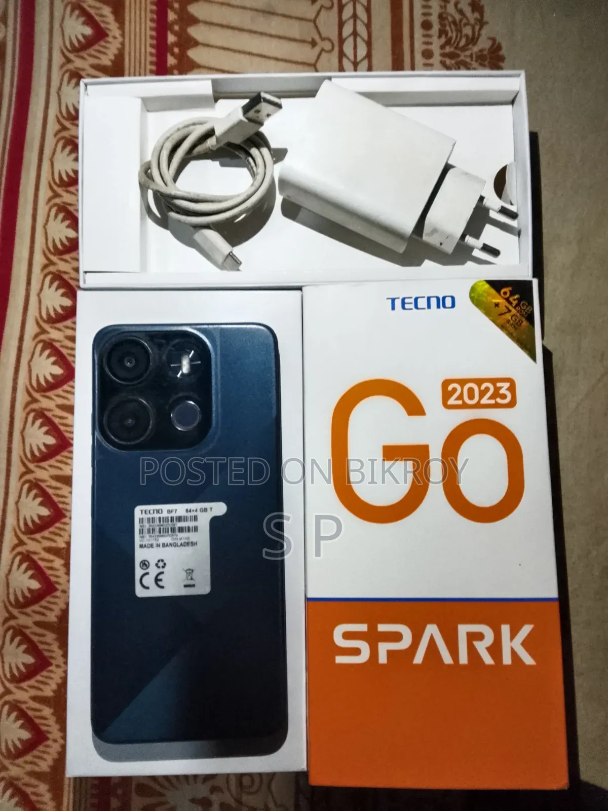 Tecno Spark Go 64 GB Blue