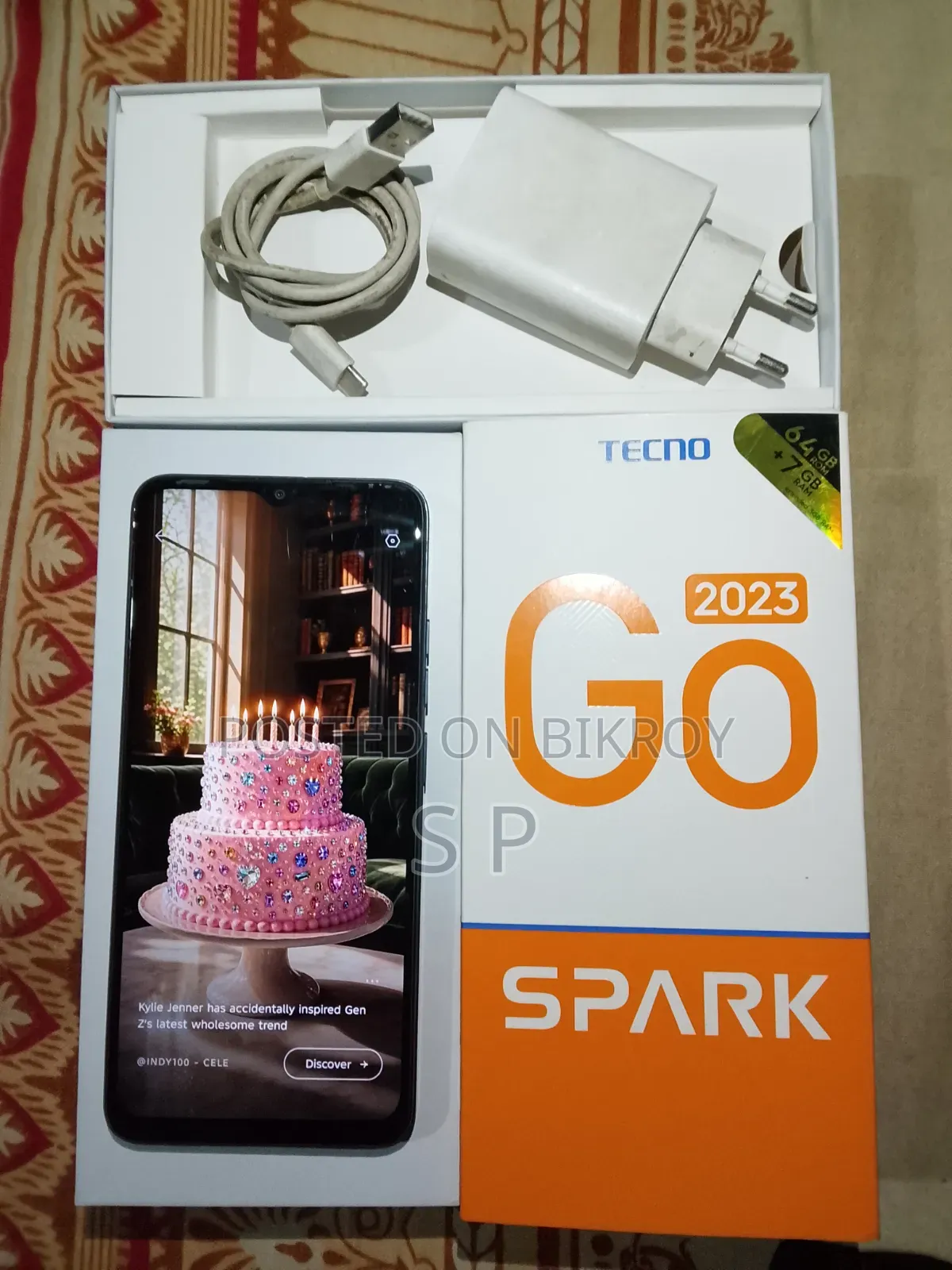 Tecno Spark Go 64 GB Blue