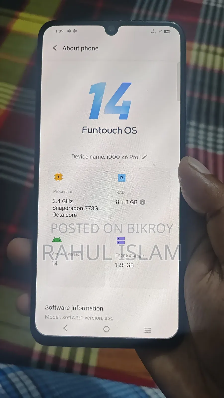 iQOO 128 GB