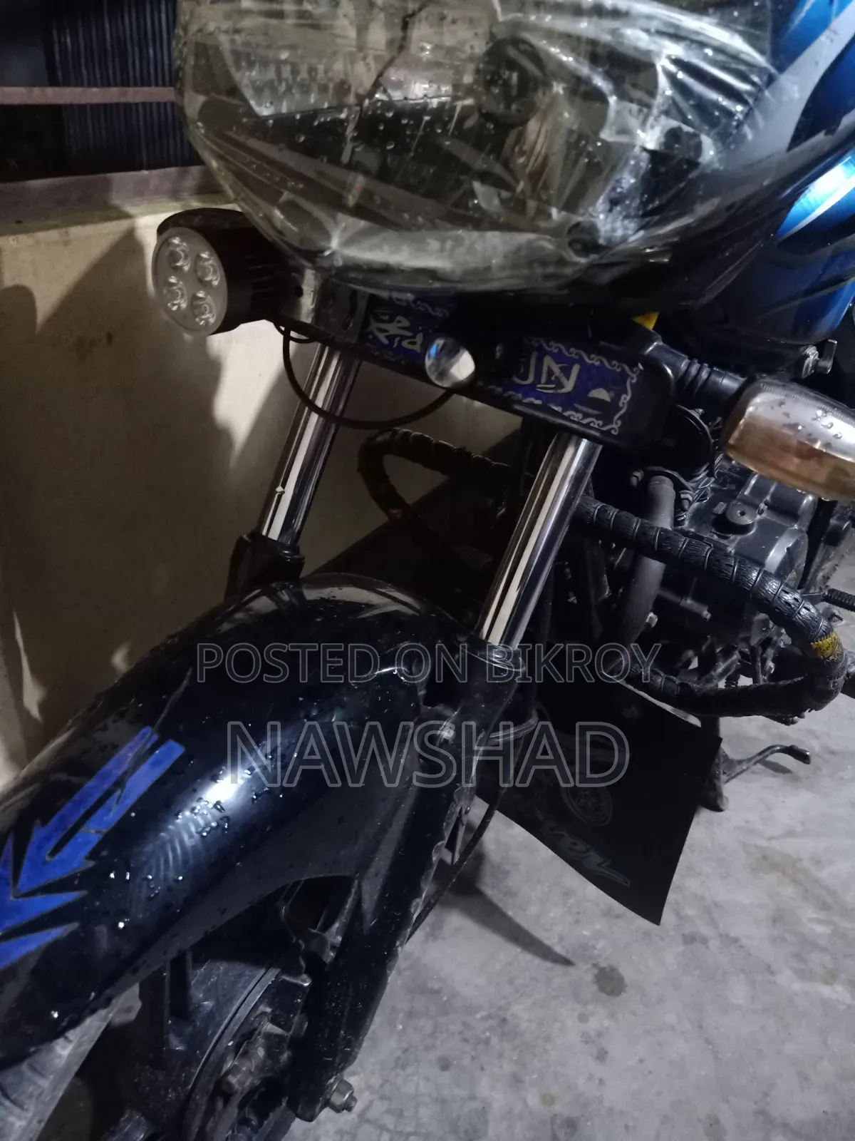 Bajaj Discover 100 2017 Blue