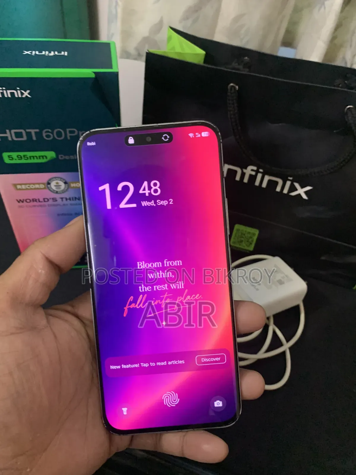 Infinix Hot 60 Pro+ 128 GB Silver