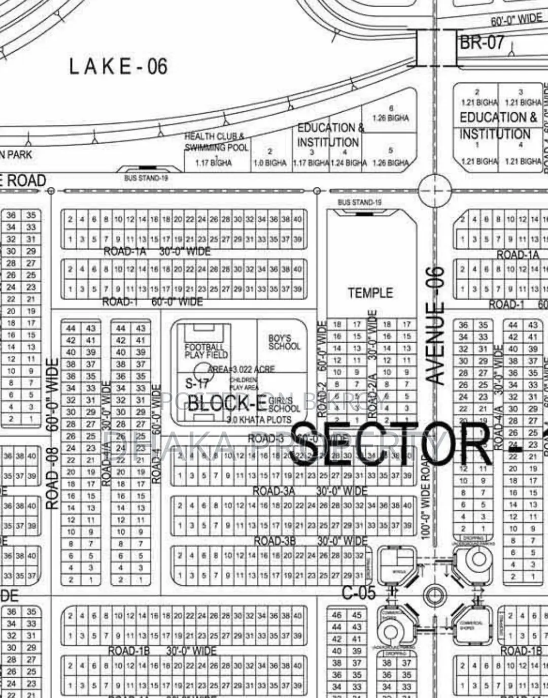60ft 3 Katha Park View South at Sector-17/E