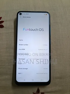 Vivo Y50 128 GB White