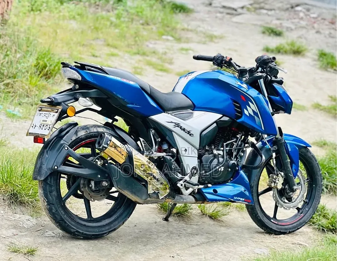 TVS Apache RTR 160 4V 2021 Blue