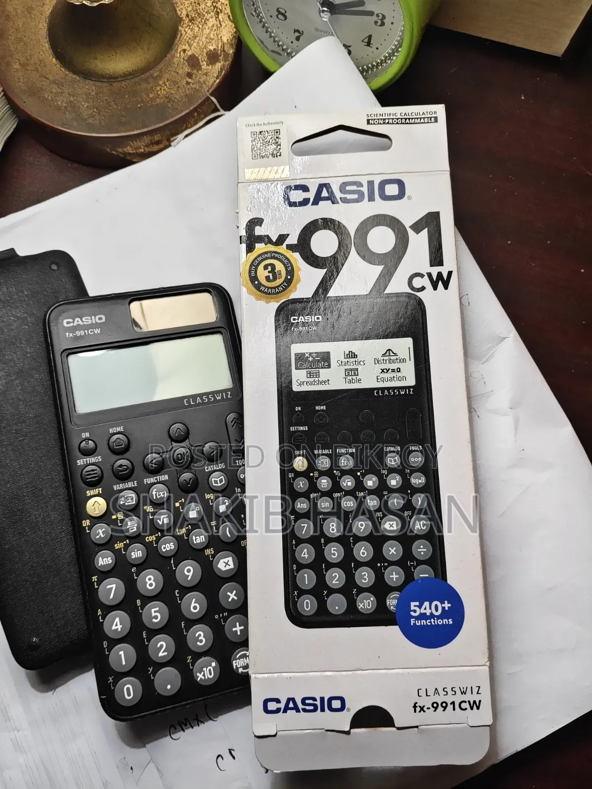 Casio FX-991CW Scientific Calculator