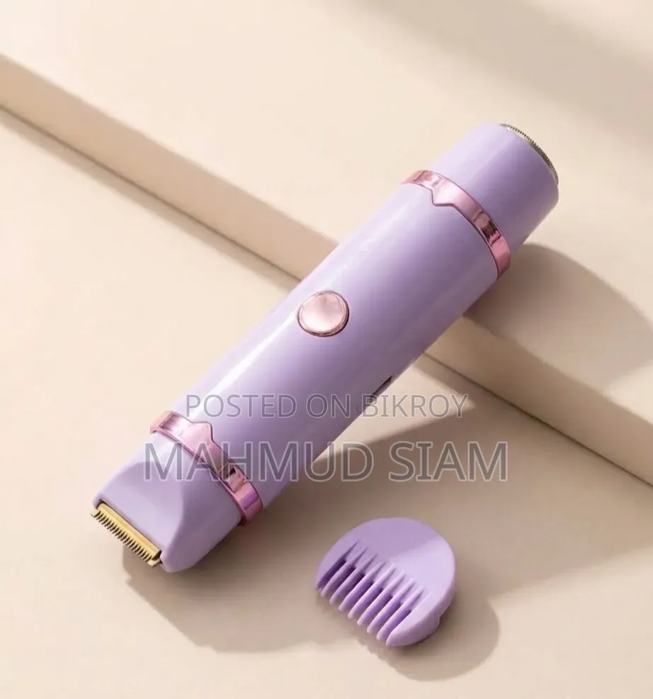 2-in-1 Dual Head Rechargeable Electric Epilator & Body Trimmer