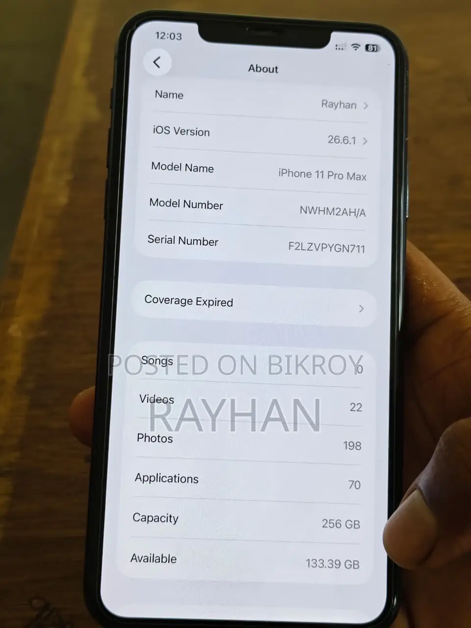 Apple iPhone 11 Pro Max 256 GB Green