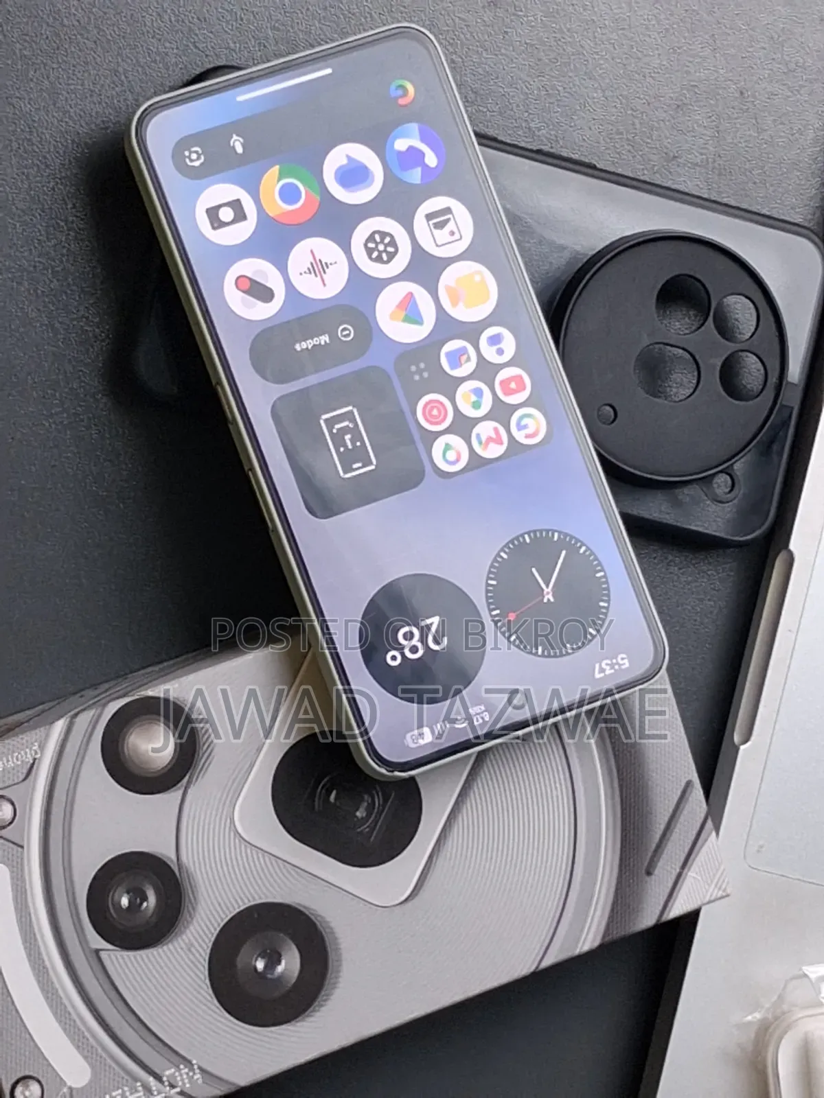Nothing Phone 3a Pro 256 GB Gray