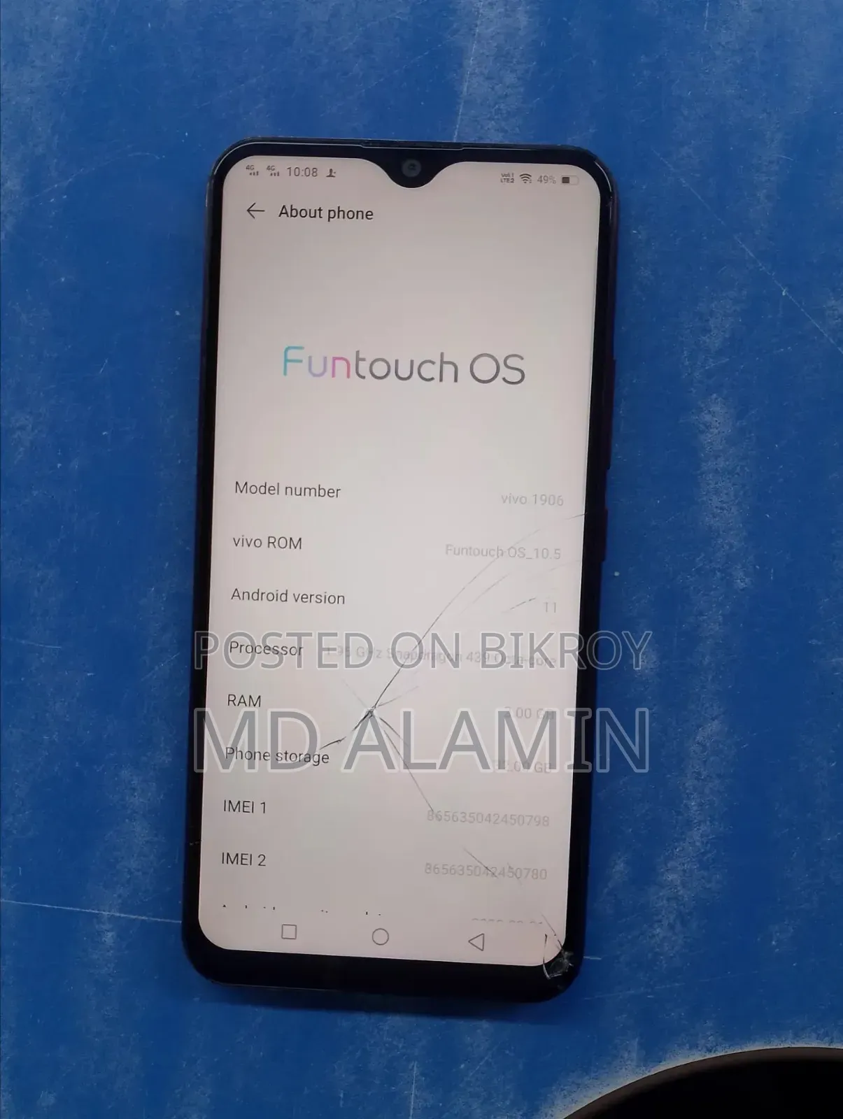Vivo Y11 32 GB Pink