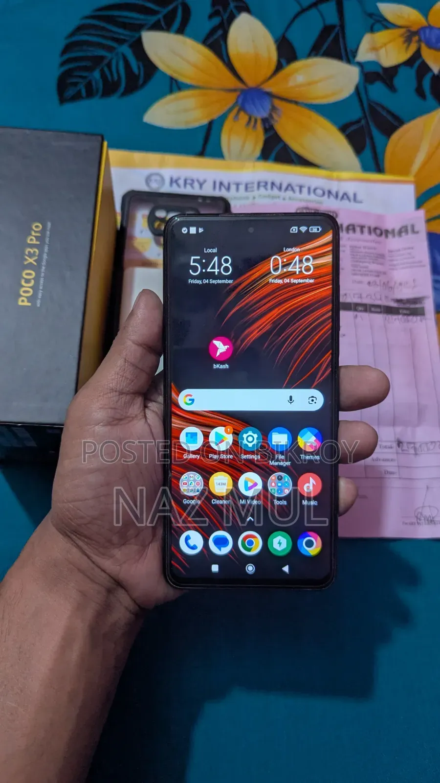 Xiaomi Poco X3 Pro 256 GB Blue