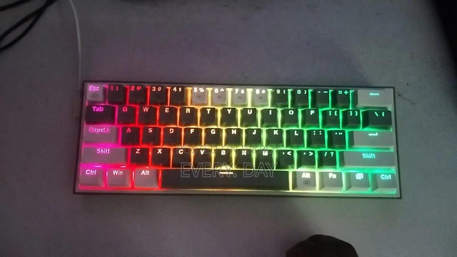 বিক্রয় করা হবে Redragon K617 Fizz RGB Wired Mechanical Keyboard।
