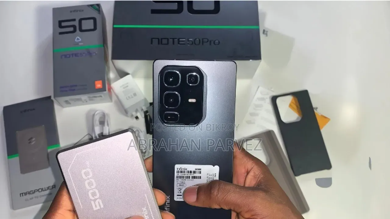Infinix Note 50 4G 256 GB Black