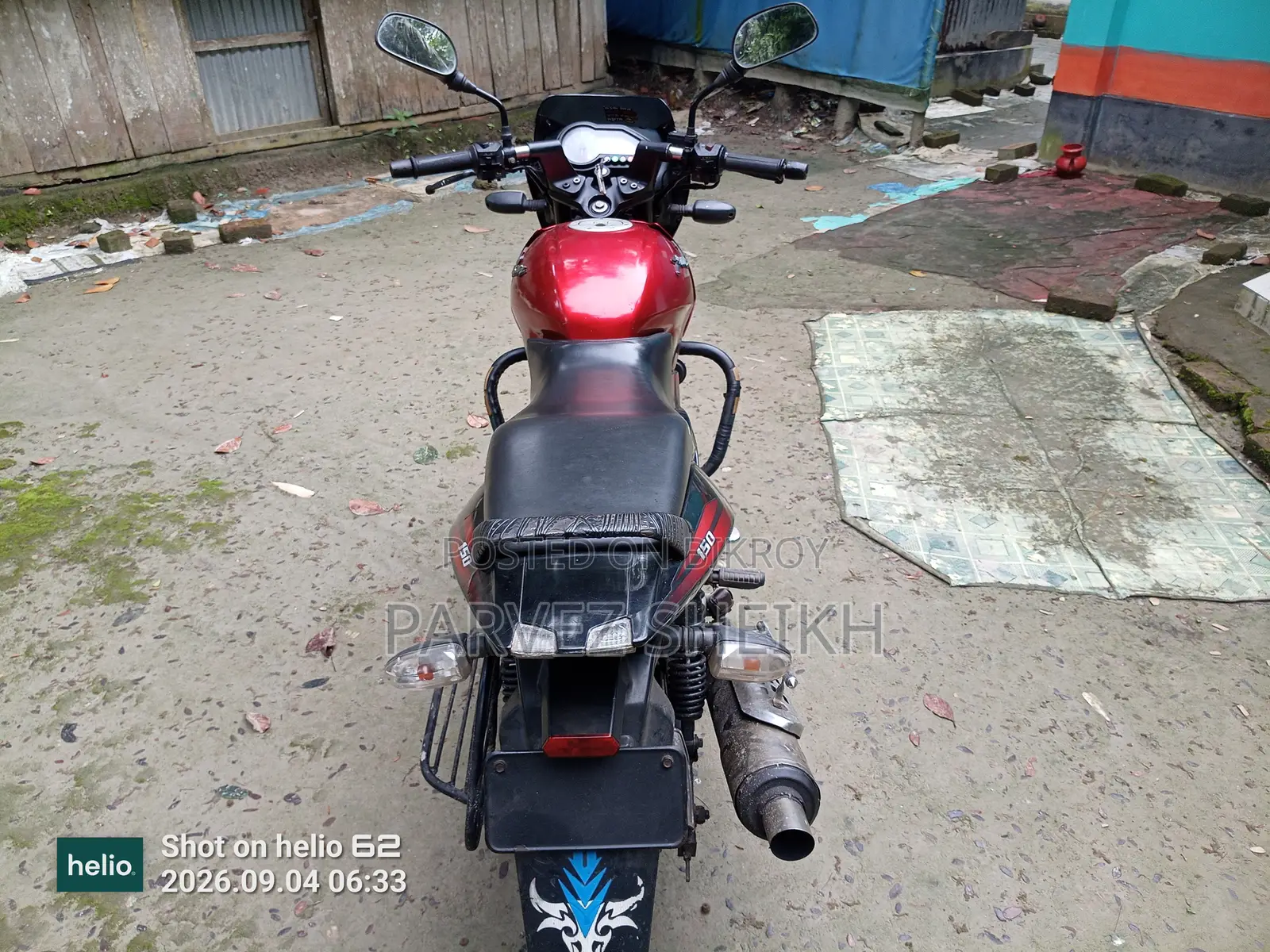 Bajaj Pulsar 150 2014 Red