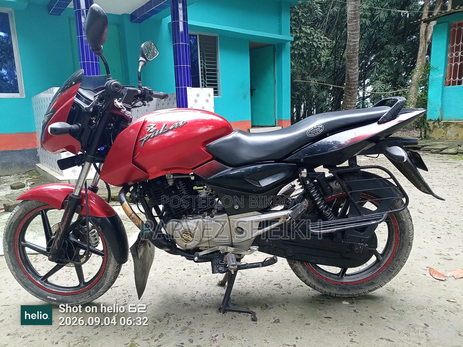 Bajaj Pulsar 150 2014 Red