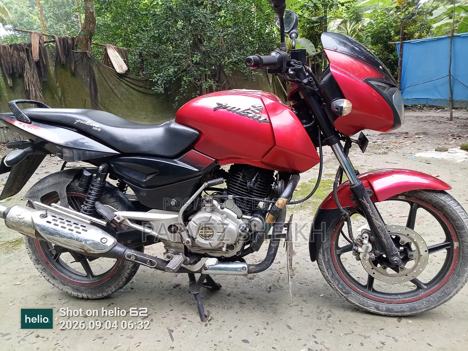 Bajaj Pulsar 150 2014 Red