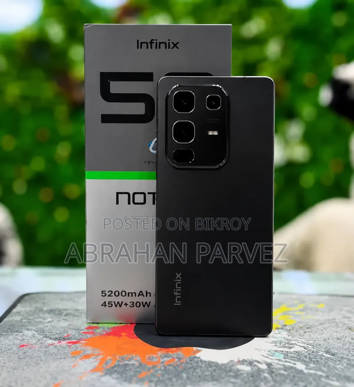 Infinix Note 50 4G 256 GB Black