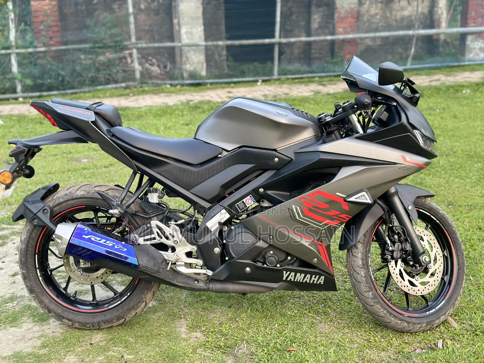 New Yamaha R15 V3 2022 Gray