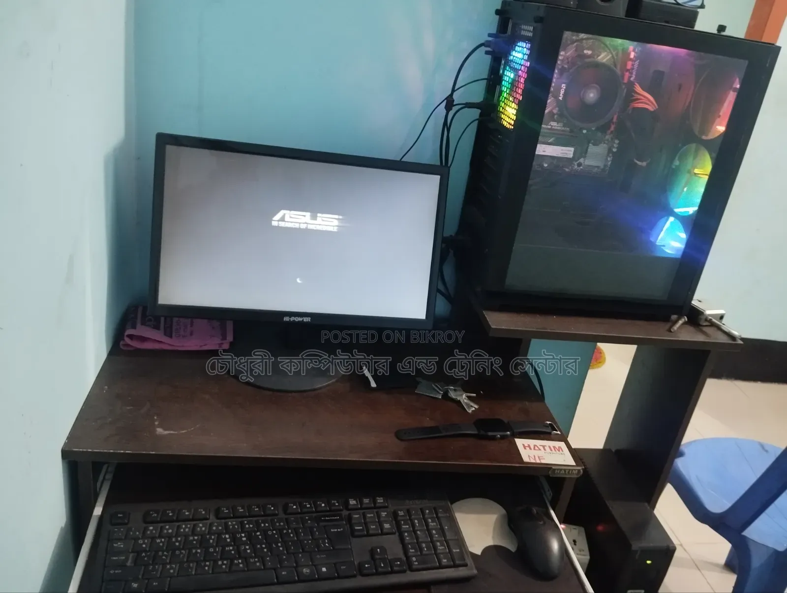 Desktop Computer Asus 8GB AMD Ryzen SSD 500GB