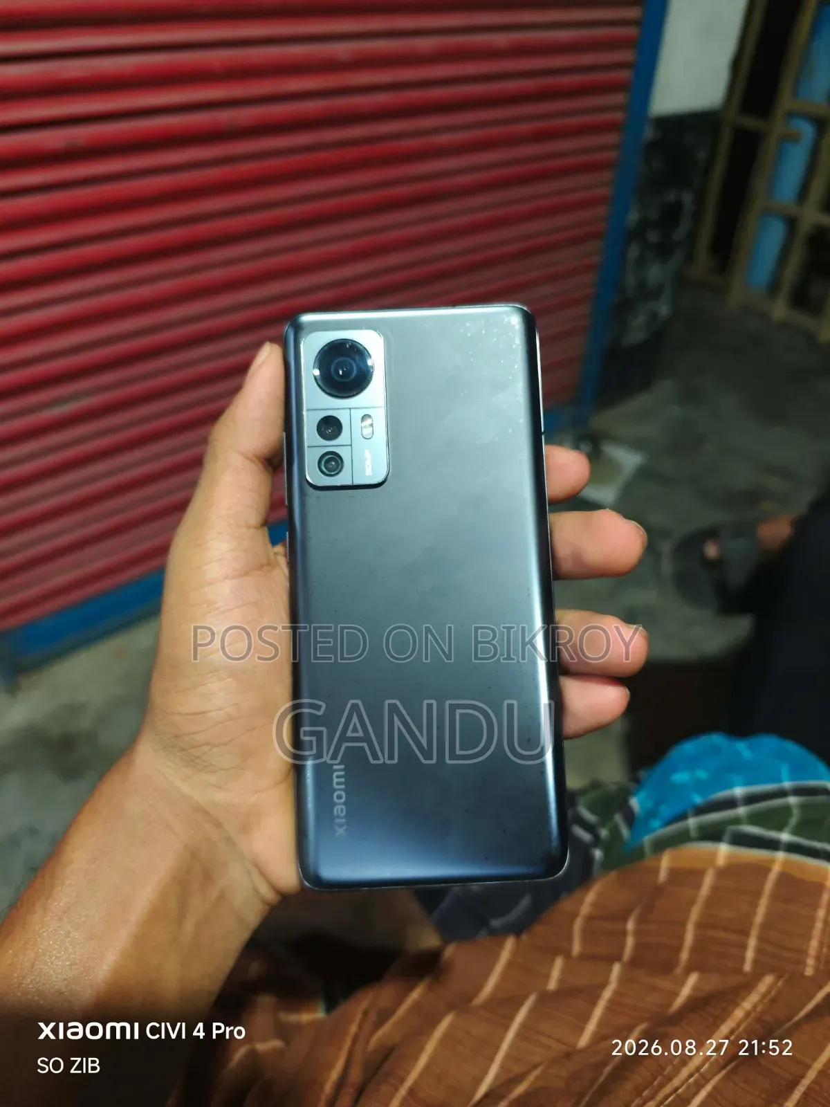 Xiaomi 12X 256 GB Black