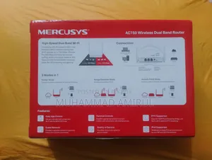Mercusys AC750 Router + Huawei ONU সেল হবে।