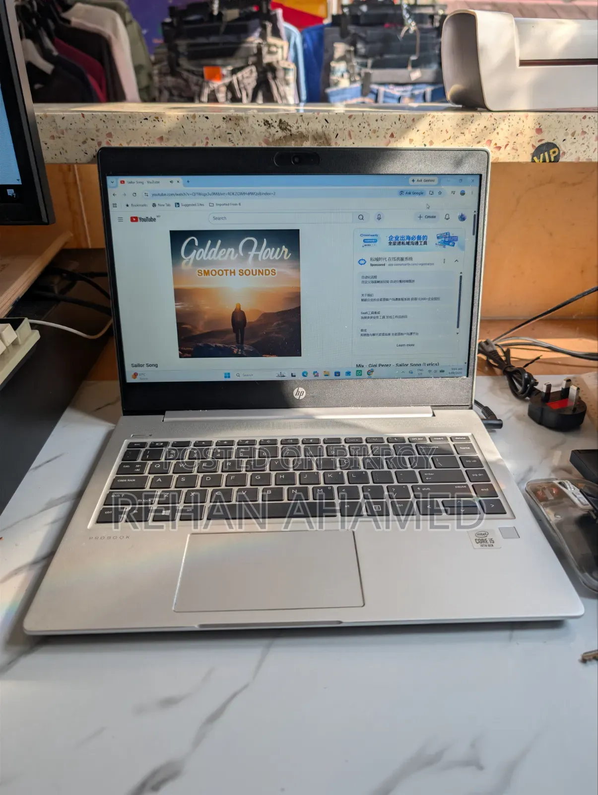 Laptop HP ProBook 440 G7 8GB Intel Core i5 SSD 256GB