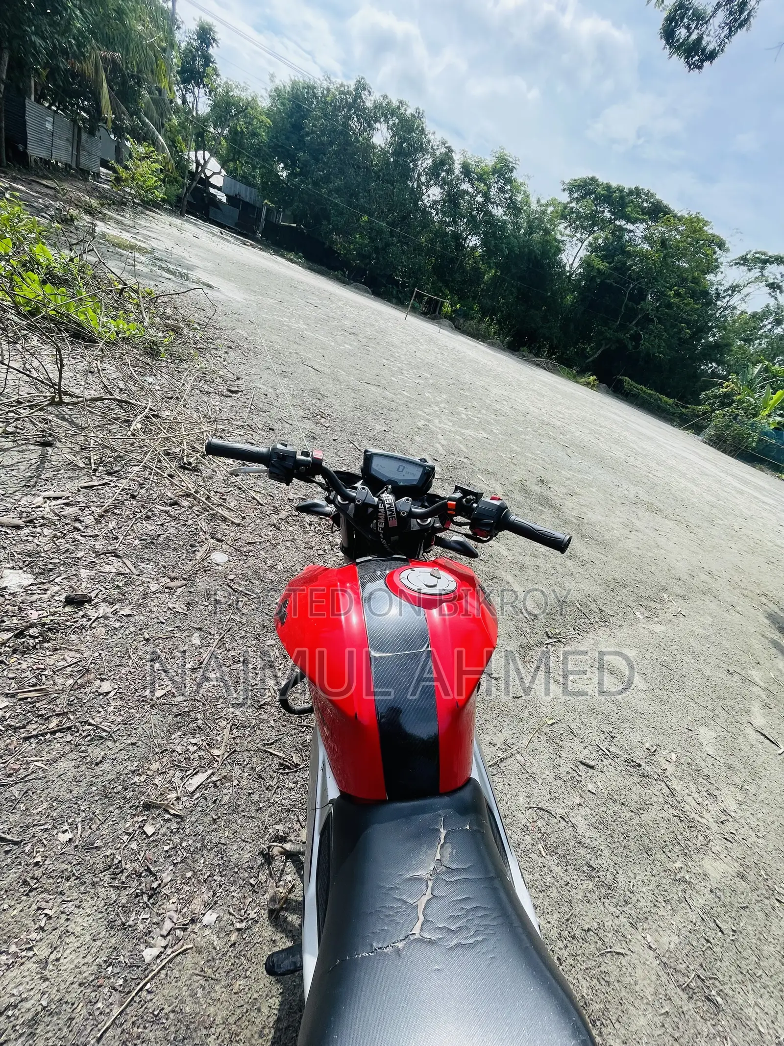 টিভিএস আপাচে ১৬০ ৪ভি ২০১৯ লাল
