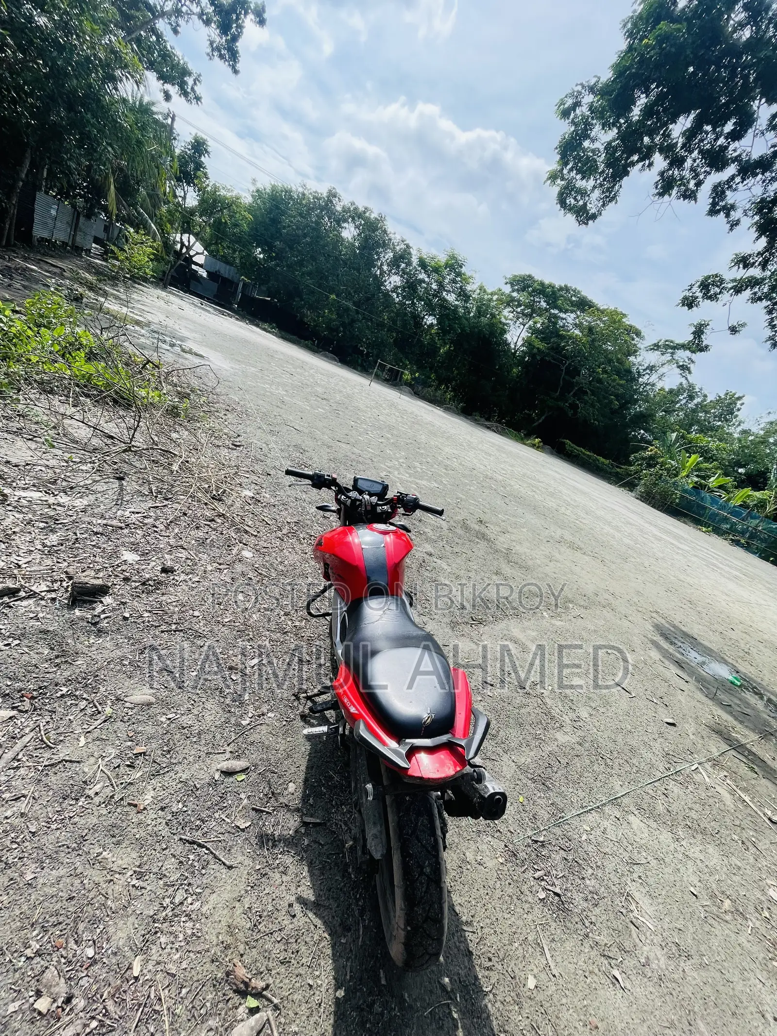 টিভিএস আপাচে ১৬০ ৪ভি ২০১৯ লাল
