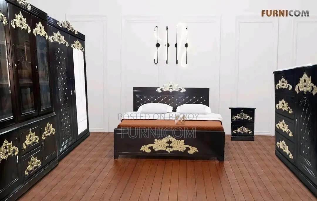 Furnicom Bedroom set / Bedroom furniture/ Bedset / bed with side table