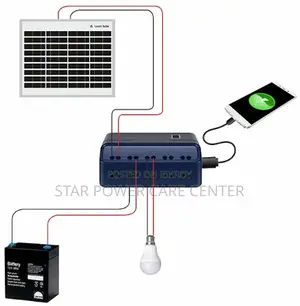 Luminous 10AH Solar Charge Controller