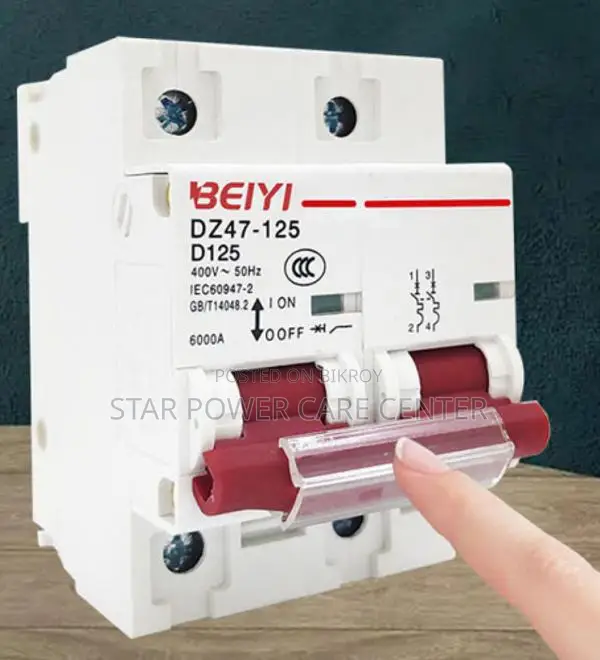 DC MCB 63Ah/125Ah Circuit Breaker
