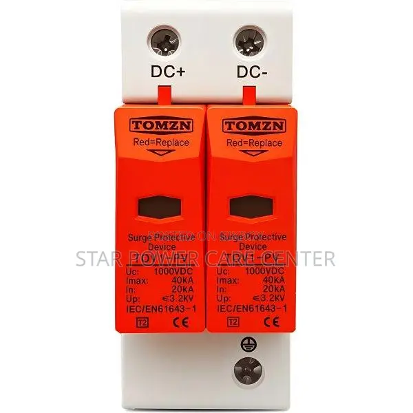 TOMZN TOV1-PV SPD DC 20KA-40KA House Surge Protector