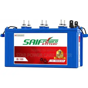 Saif Power IB 100AH IPS Battery