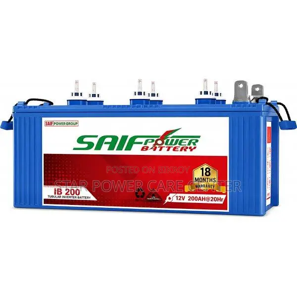 Saif Power IB 200AH IPS Battery
